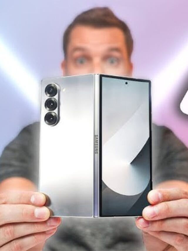 Samsung Galaxy Z Fold 6 फोल्ड करो, खुली दुनिया देखो