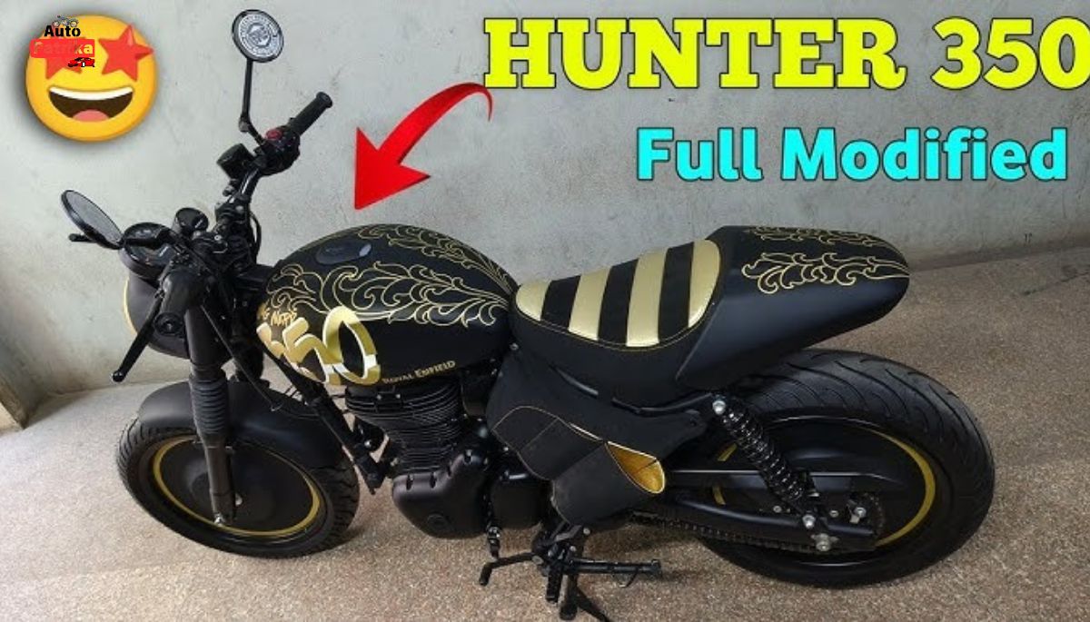 Royal Enfield Hunter: Bollywood की चमक-दमक में जोड़ा रॉयल तड़का, देखें खास झलक