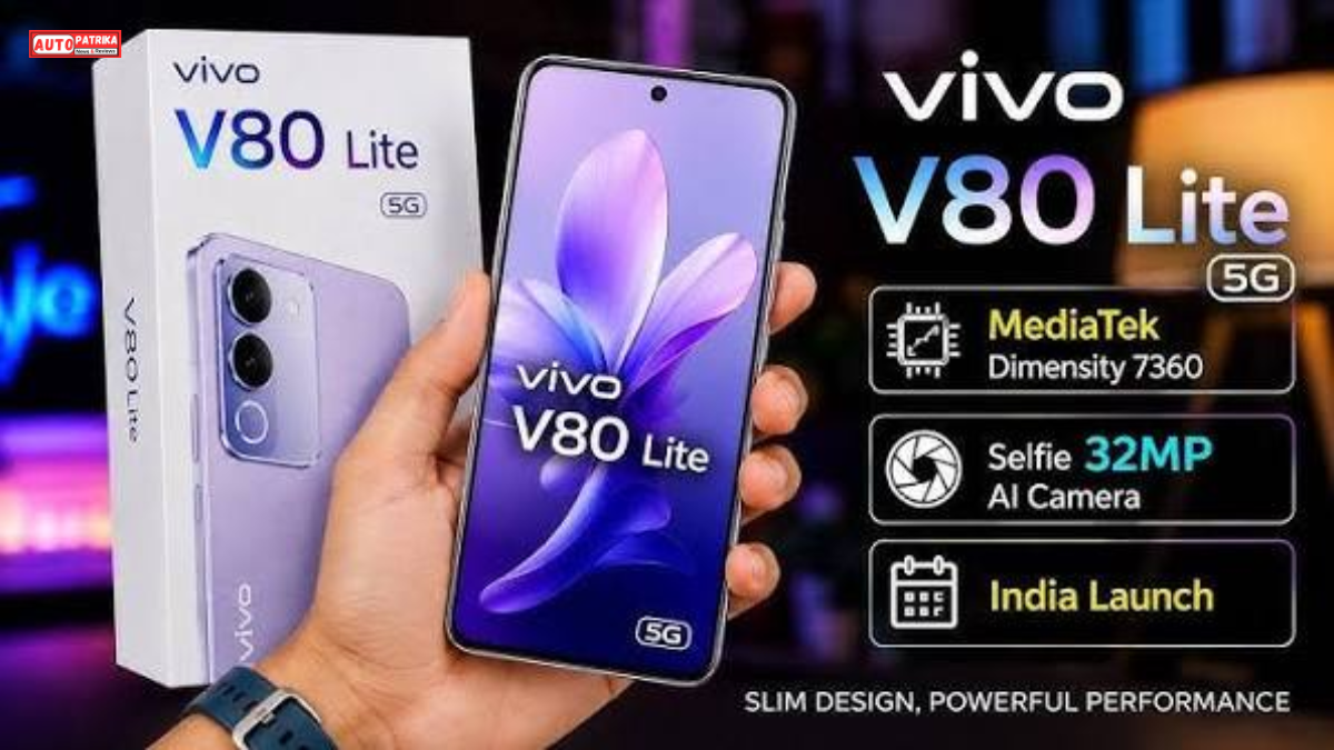 Vivo V80 Lite 5G: 7050mAh बैटरी, 120Hz AMOLED डिस्प्ले और 50MP कैमरा, जानें कीमत और फीचर्स