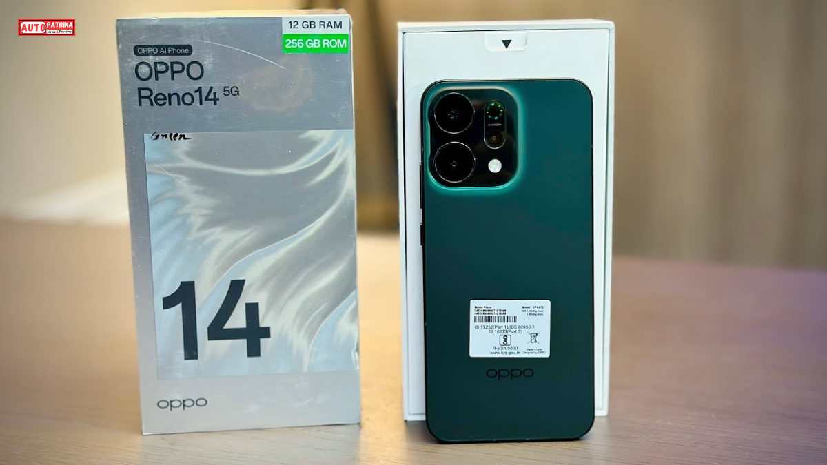OPPO Reno 14 5G: 50MP कैमरा और 6000mAh बैटरी के साथ आया स्टाइलिश 5G फोन, जानें कीमत और फीचर्स