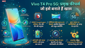 Vivo T4 Pro 5G Price in India: 6500mAh Battery और 50MP Camera के साथ कीमत देखें