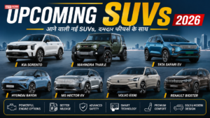 UPCOMING SUVs 2026: भारत में आने वाली 10 नई SUV, देखें कीमत और Launch Date