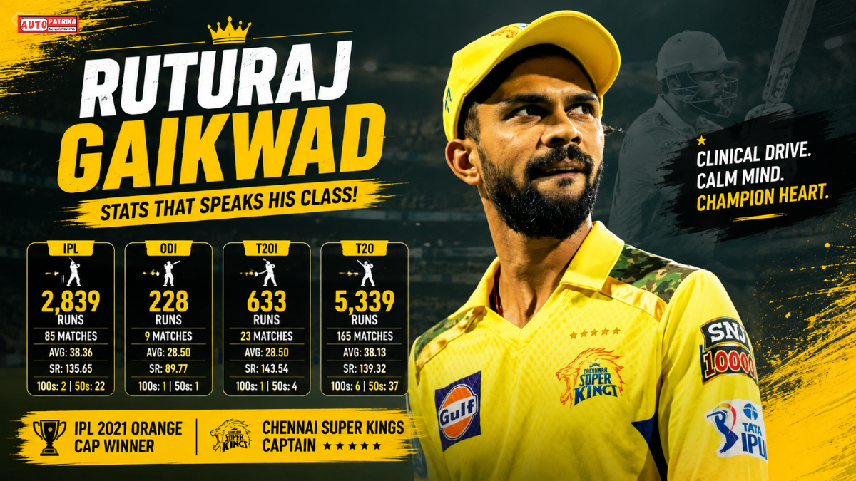 Ruturaj Gaikwad Stats 2026