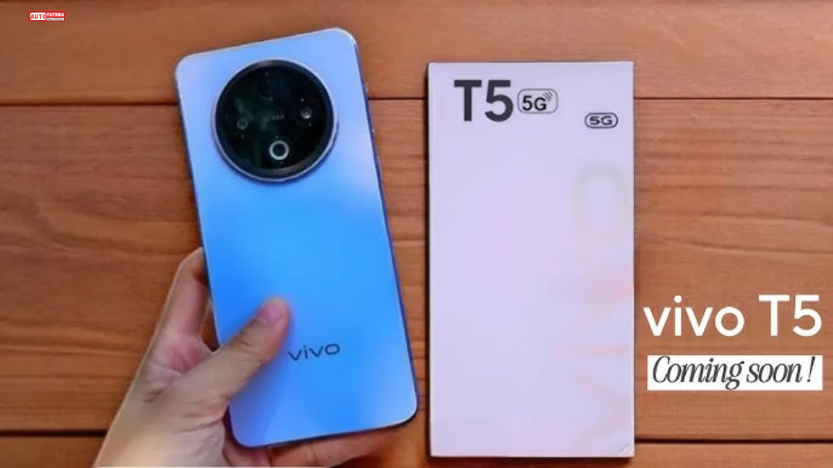 Vivo T5 5G भारत में लॉन्च, 7,200mAh बैटरी और 50MP कैमरा के साथ जानें कीमत-फीचर्स