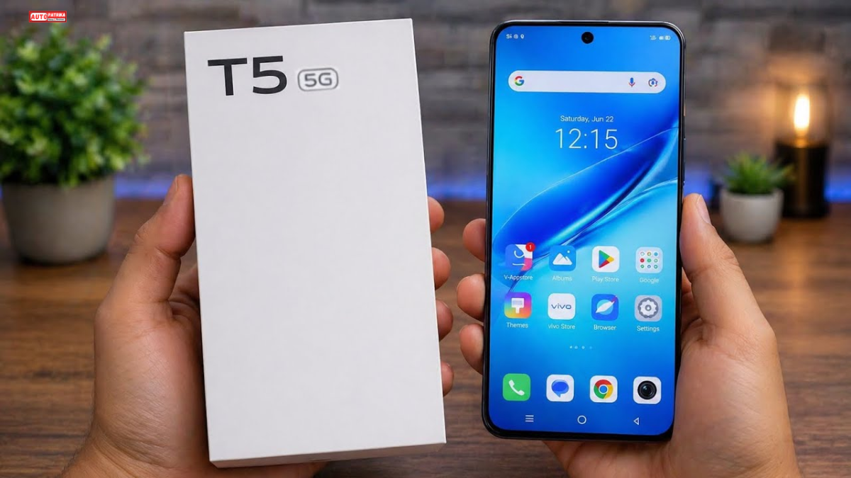 Vivo T5 5G भारत में लॉन्च, 7,200mAh बैटरी और 50MP कैमरा के साथ जानें कीमत-फीचर्स