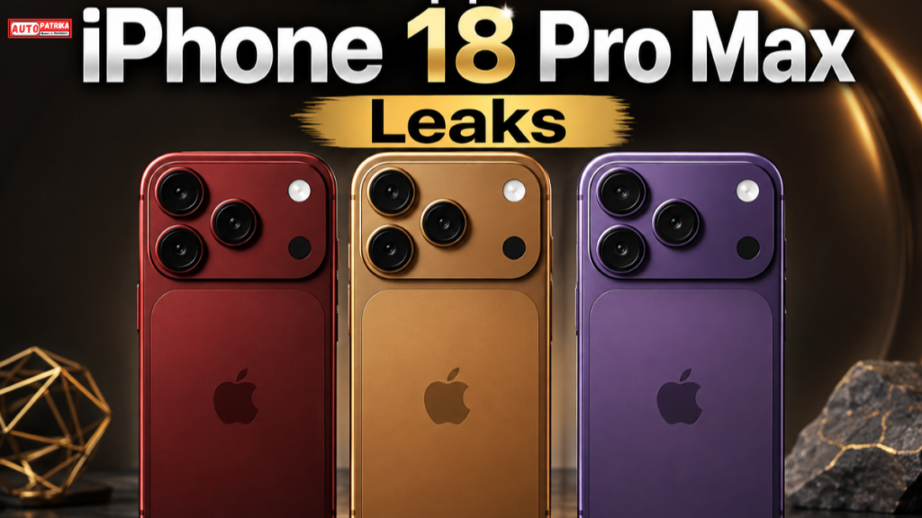 iPhone 18 Pro Max Price: कीमत, रिलीज डेट, कैमरा और फीचर्स की पूरी जानकारी