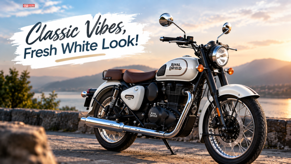 Royal Enfield Classic 350 White Launched at ₹2.24 Lakh: New Signature White Colour