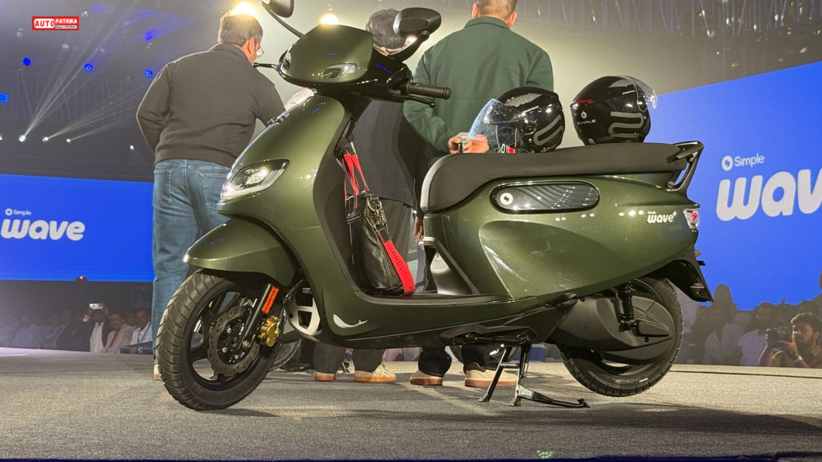 Simple Wave Electric Scooter ₹1.10 लाख में लॉन्च, 243KM रेंज और 70L स्टोरेज