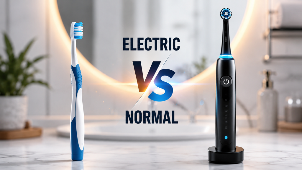 Electric Toothbrush vs Normal Toothbrush: कौन सा बेहतर है? जानिए 2 मिनट का नियम और सही ब्रश करने का तरीका