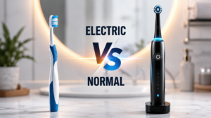 Electric Toothbrush vs Normal Toothbrush: कौन सा बेहतर है? जानिए 2 मिनट का नियम और सही ब्रश करने का तरीका