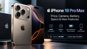 iPhone 18 Pro Max: Price, Camera, Battery and Everything You Need to Know
